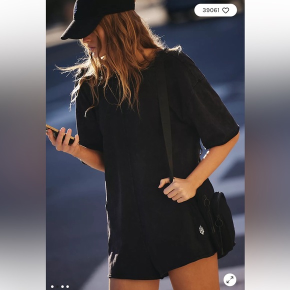 free people movement Pants - Free People Hot Shot Romper NWT